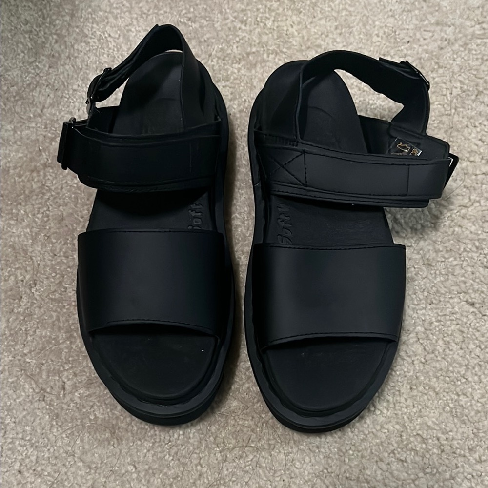 Dr. Martens Black Sandals